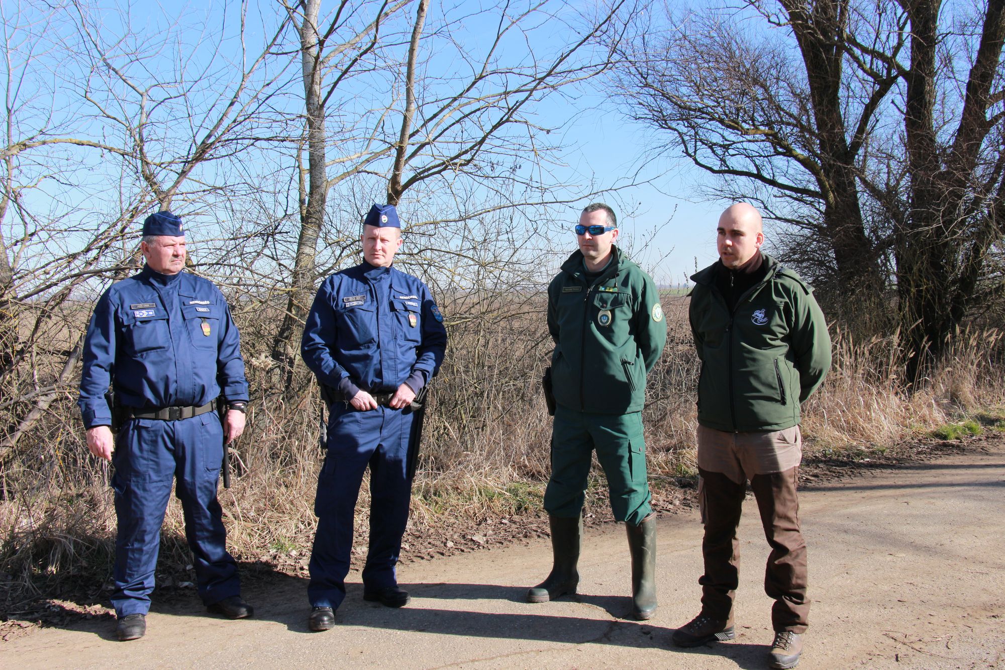 Közös járőrözés (Life SakerRoads)