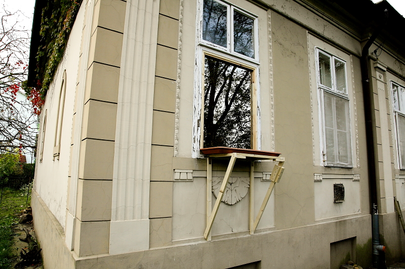 Reflexiós üvegű ablakbetét madarak fotózásához (Fotó: Orbán Zoltán).