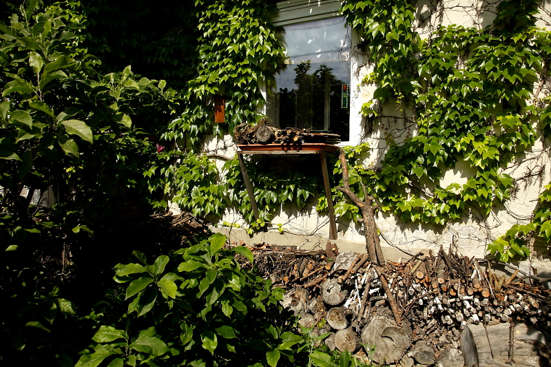 Az első két képen látott eszköz nyáron, ablakgyíkvárként (Fotó: Orbán Zoltán).
