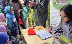 MFN bemutató madárgyűrűzés