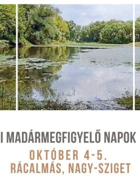 Európai Madármegfigyelő Napok - Ráczalmás