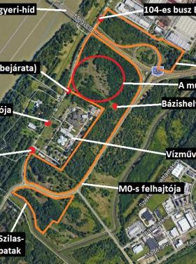 A területet bemutató térkép (Forrás: Google Maps)