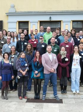 A VIII. Herpetológiai Előadóülés résztvevői