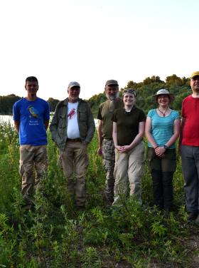 A 2025-ös Akcio Riparia tábor résztvevői