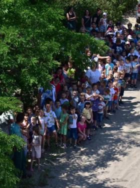 Gólyagyűrűzés Bugacon