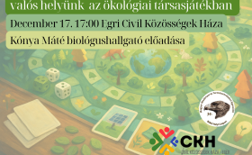 Természetvédelmi Klub Kónya Mátéval