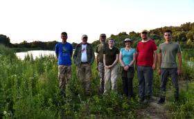 A 2025-ös Akcio Riparia tábor résztvevői