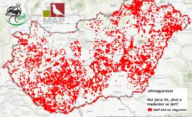 A MAP  kihívás négyzetei - Hol jársz itt, ahol a madarász se járt?