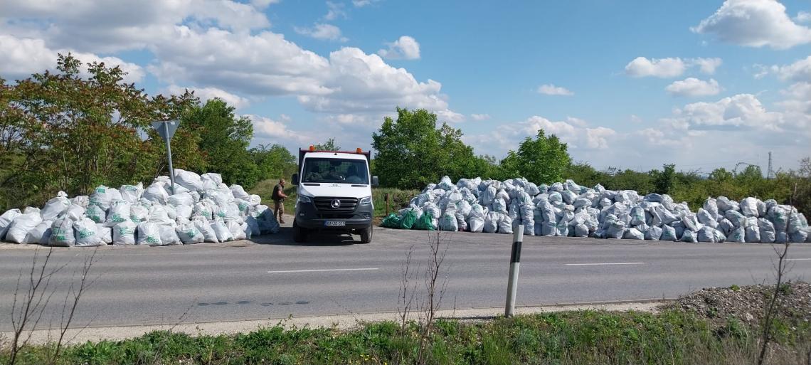 A Tétényi-fennsíkon is volt mit öszeszedni