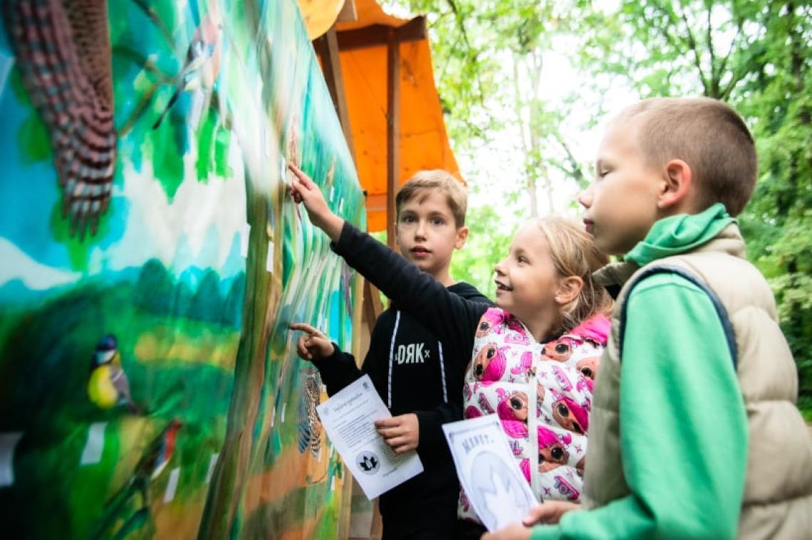 Játékos foglalkozás a Nyírerdő Napon