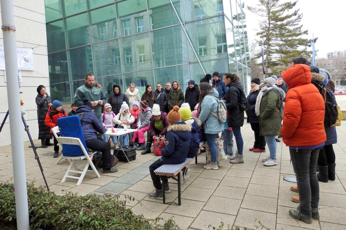 Miskolci Bagolyles - bemutató gyűrűzés Balázsi Péterrel
