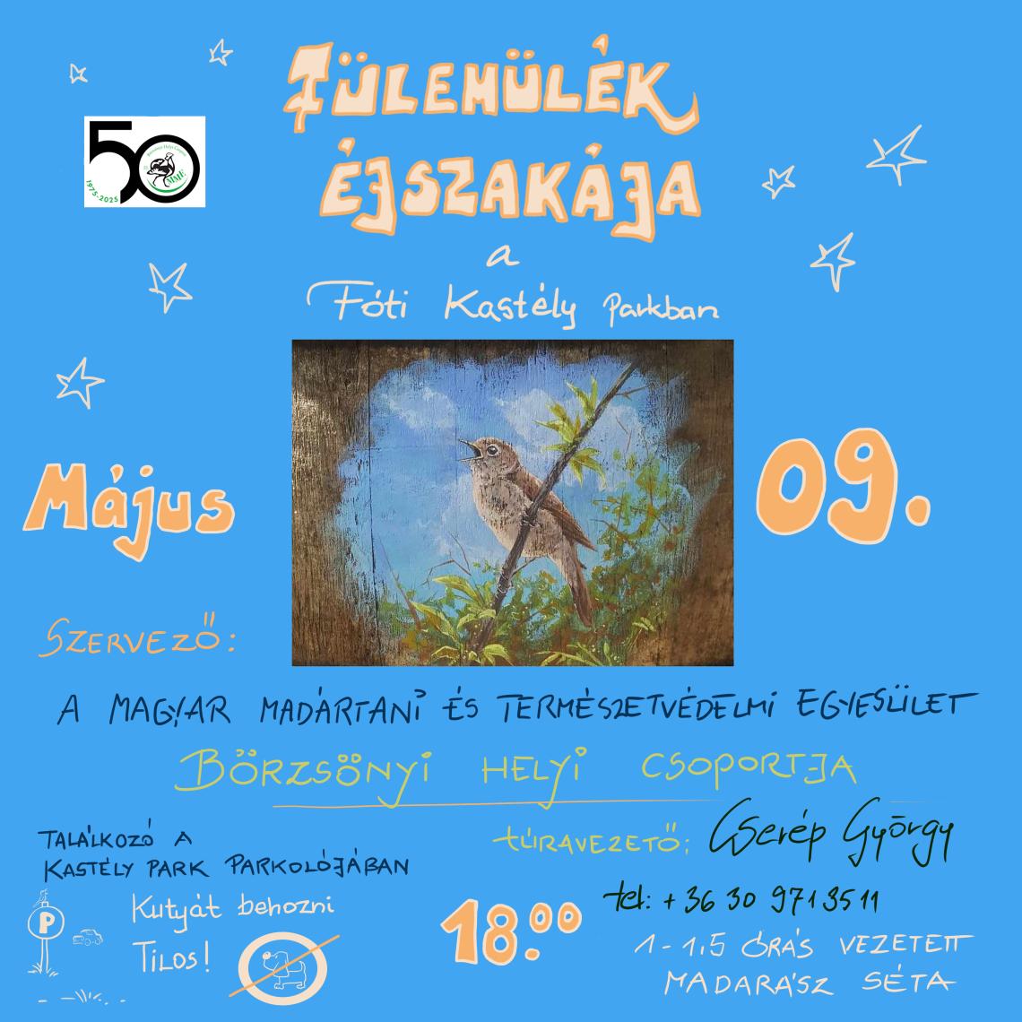 Fülemülék éjszakája fót 2026