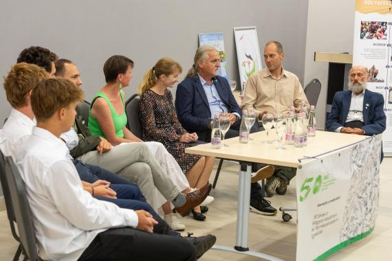 Kerekasztal beszélgetés az 50 éves HCS rendezvényen ( Fotó: Kis István Péter)